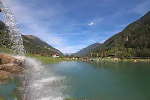 Camping Via Claudiasee - Der Claudiasee, an dem der Campingplatz liegt