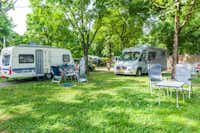 Camping Vicenza  -  Wohnwagen- und Zeltstellplatz vom Campingplatz im Grünen