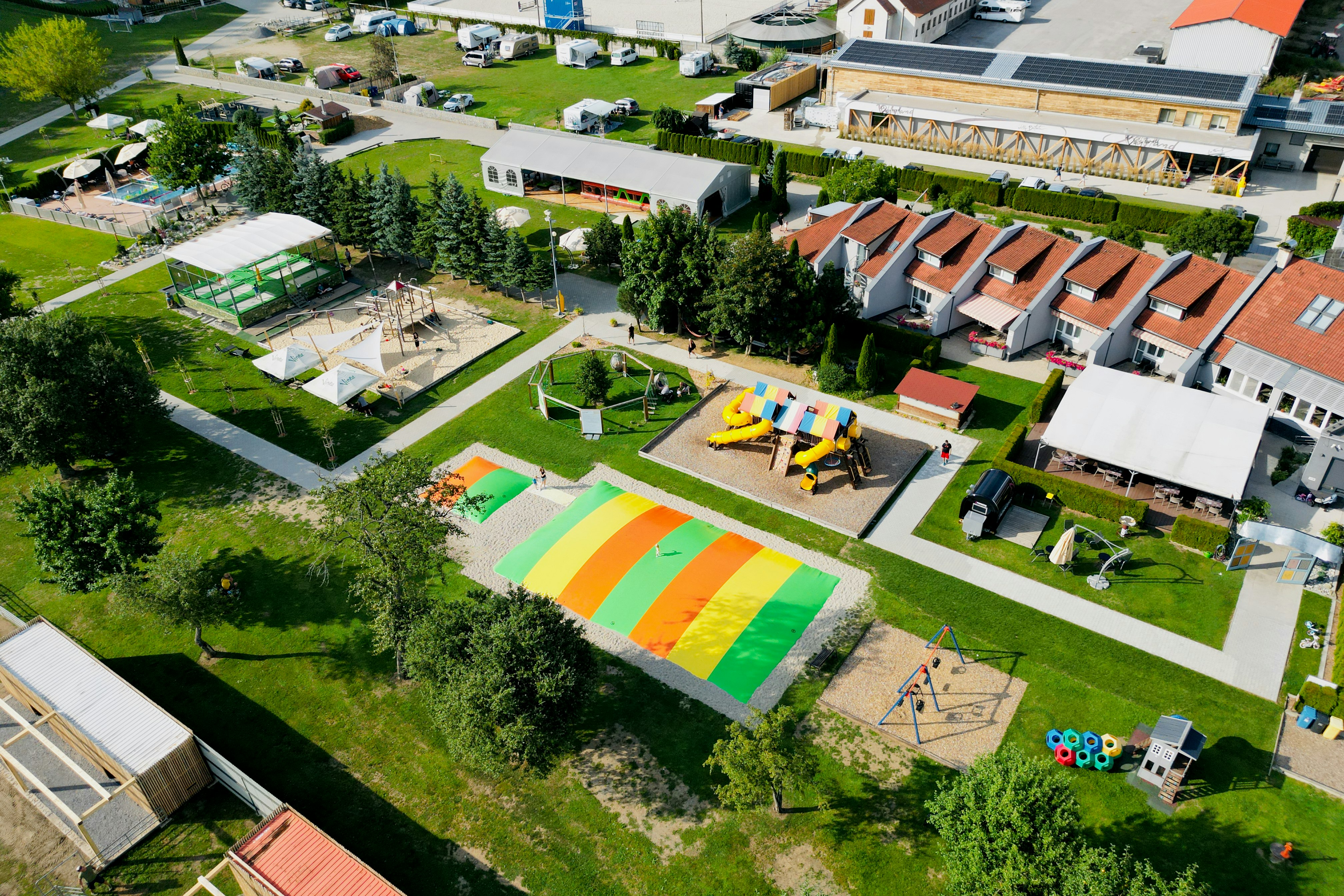 Camping Villa Betula  Camping Villa Betula Resort  - Kinderspielplatz auf dem Campingplatz