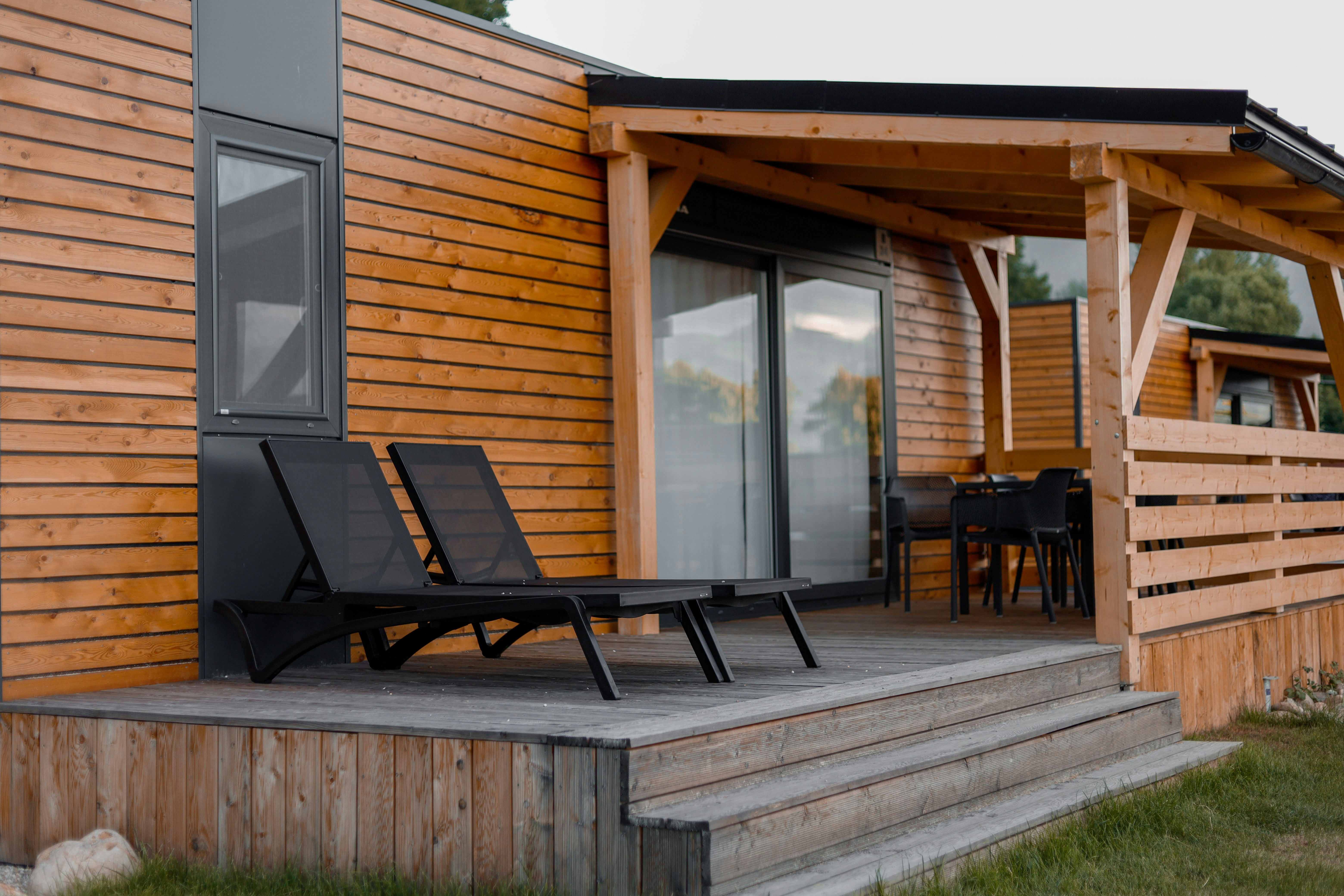 Camping Villa Betula  Camping Villa Betula Resort  - Mobilheim mit Terrasse auf dem Campingplatz