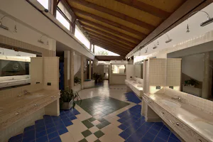 Camping Village Flaminio - Sanitärbereich auf dem Campingplatz