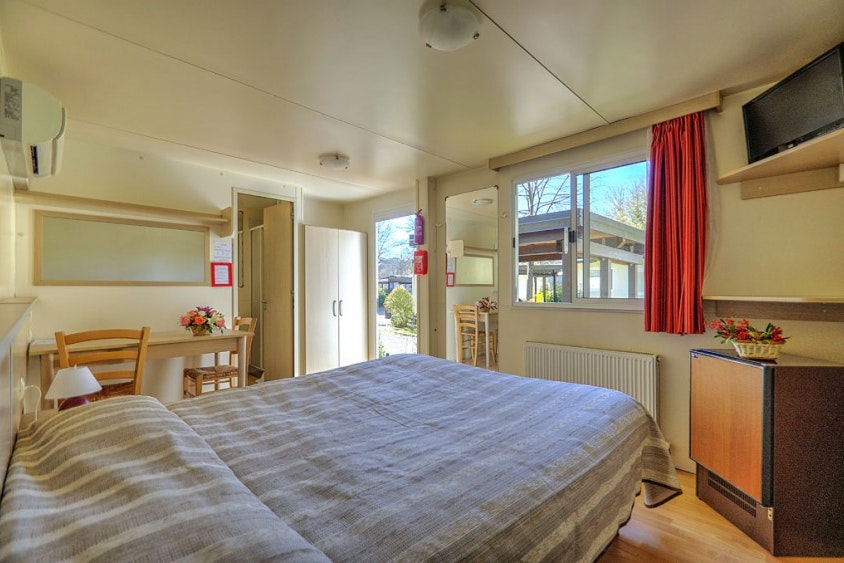 Camping Village Flaminio  -  Schlafbereich im Mobilheim