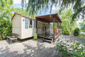 Camping Village Il Poggetto - Mobilheime mit Veranda auf dem Campingplatz