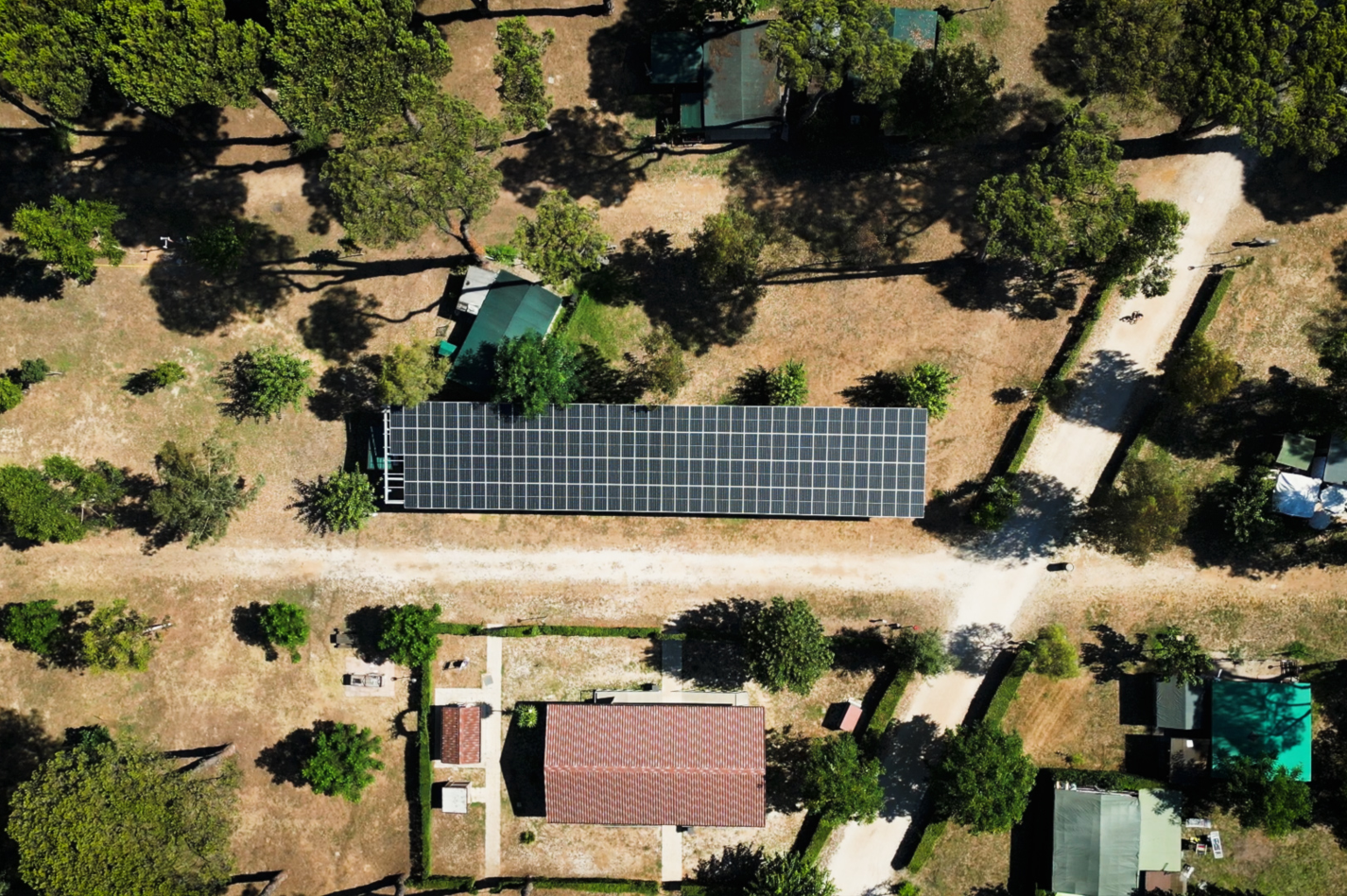 Isola Verde Camping Village  Camping Village Isola Verde  - Luftaufnahme des Campingplatzes