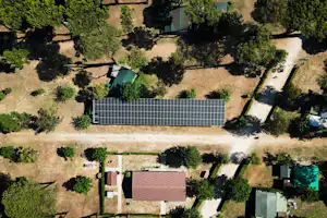 Isola Verde Camping Village Camping Village Isola Verde - Luftaufnahme des Campingplatzes