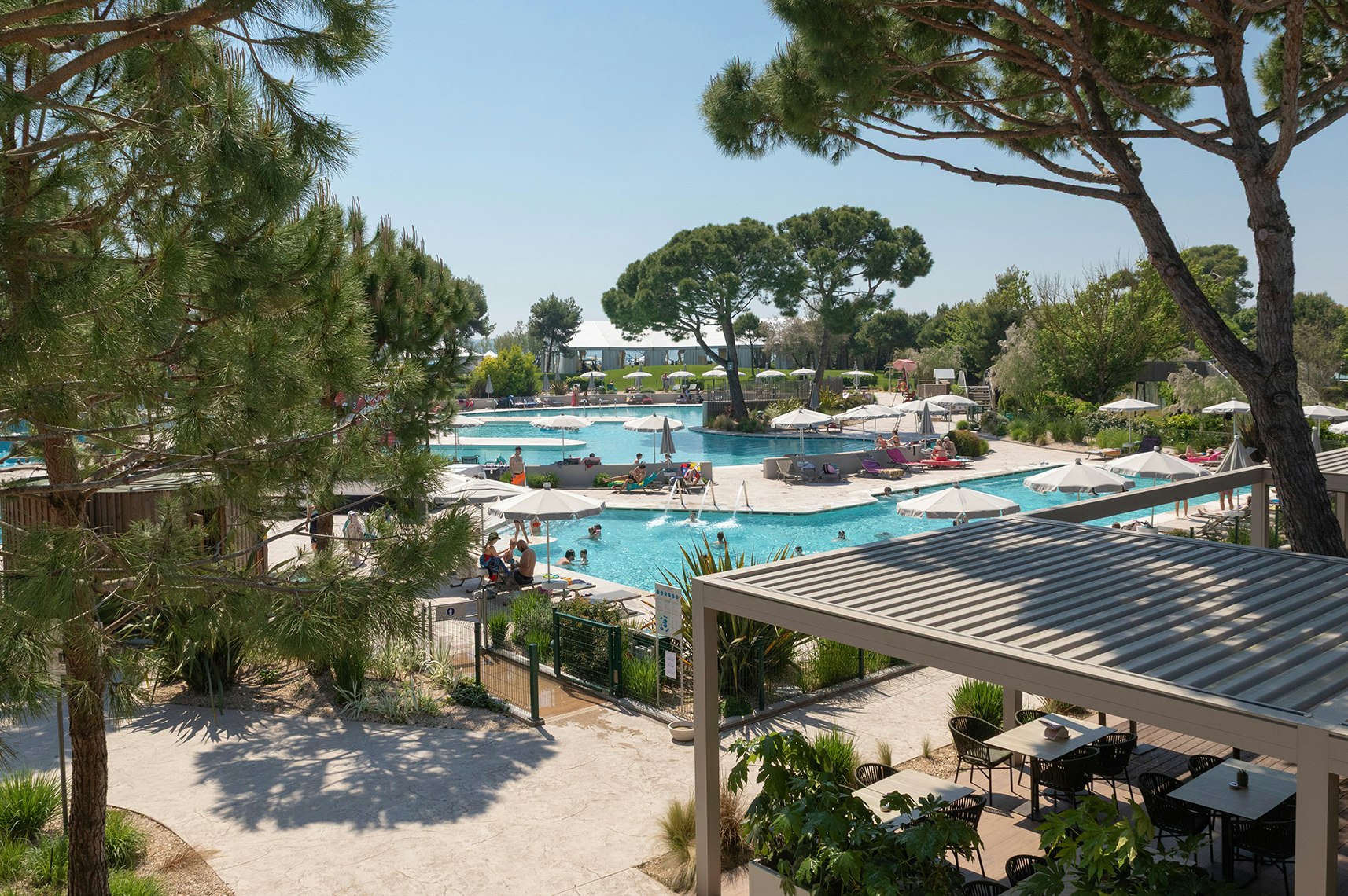 Camping Village Mediterraneo - Wasserpark auf dem Campingplatz
