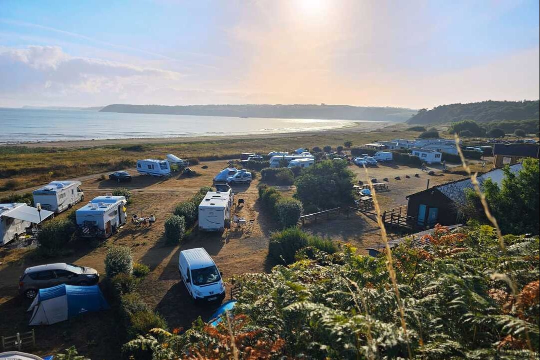 Camping Village Nature d'O - Blick auf die Standplätze in der Nähe vom Strand