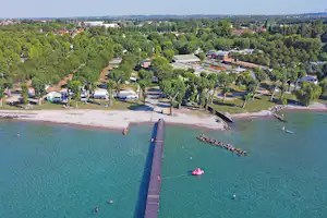 Camping Village San Francesco - Übersicht auf das gesamte Campingplatz Gelände