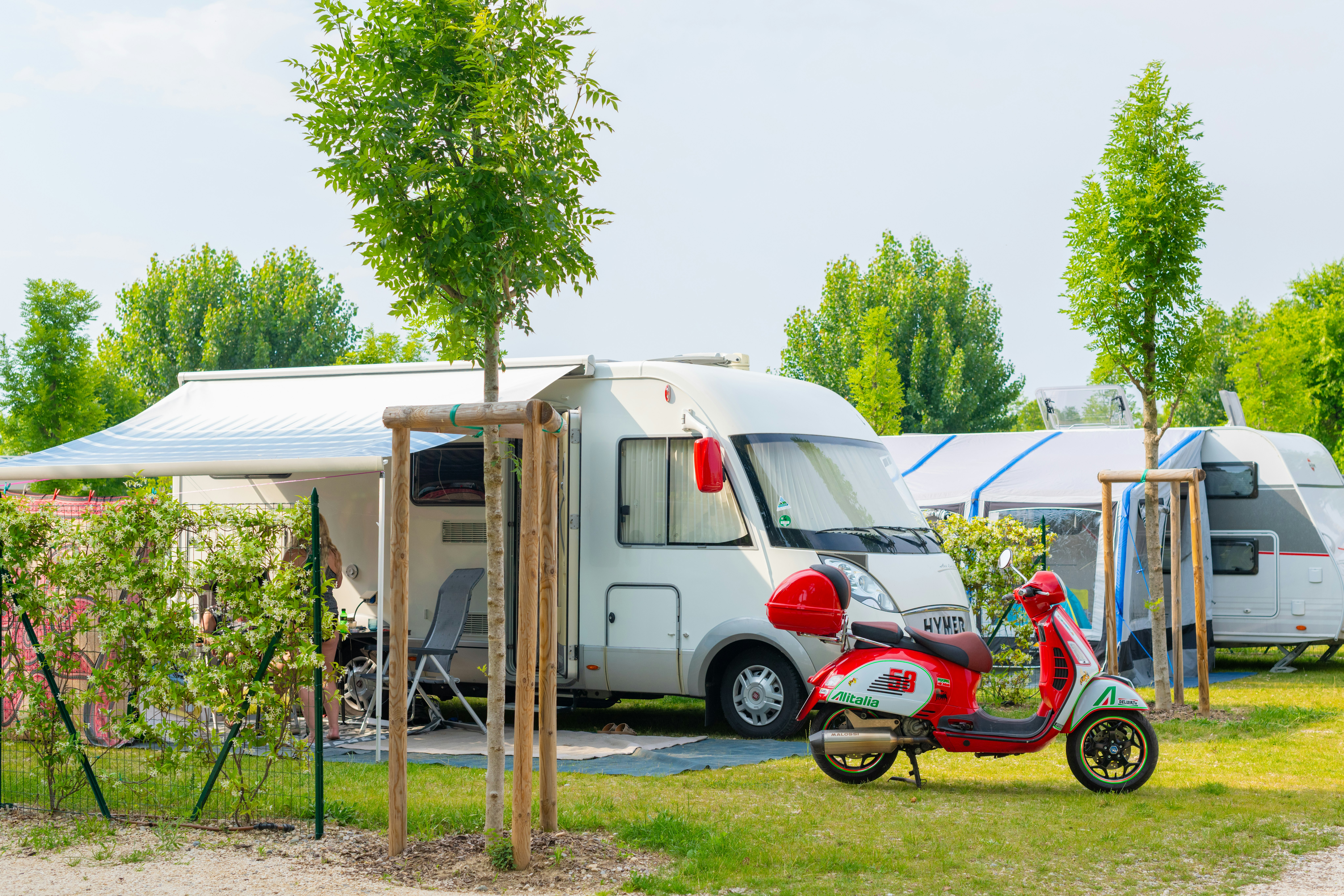 Camping Village San Francesco - Standplätze auf dem Campingplatz