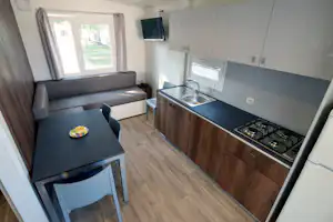 Camping Village Villa al Mare - Innenansicht Mobilheim
