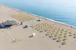 Camping Villaggio Thurium - Badestrand am Campingplatz