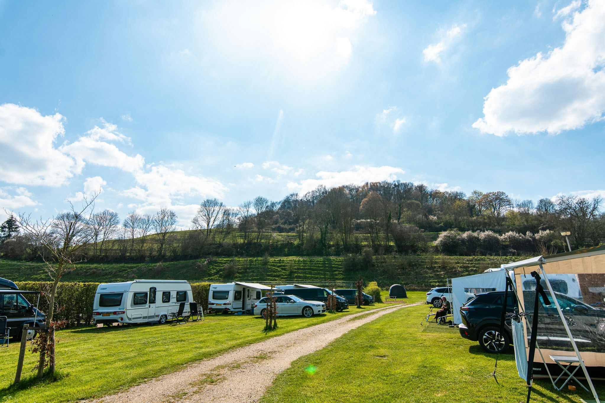 Camping Vinkenhof Keutenberg - Stellplätze auf der Wiese
