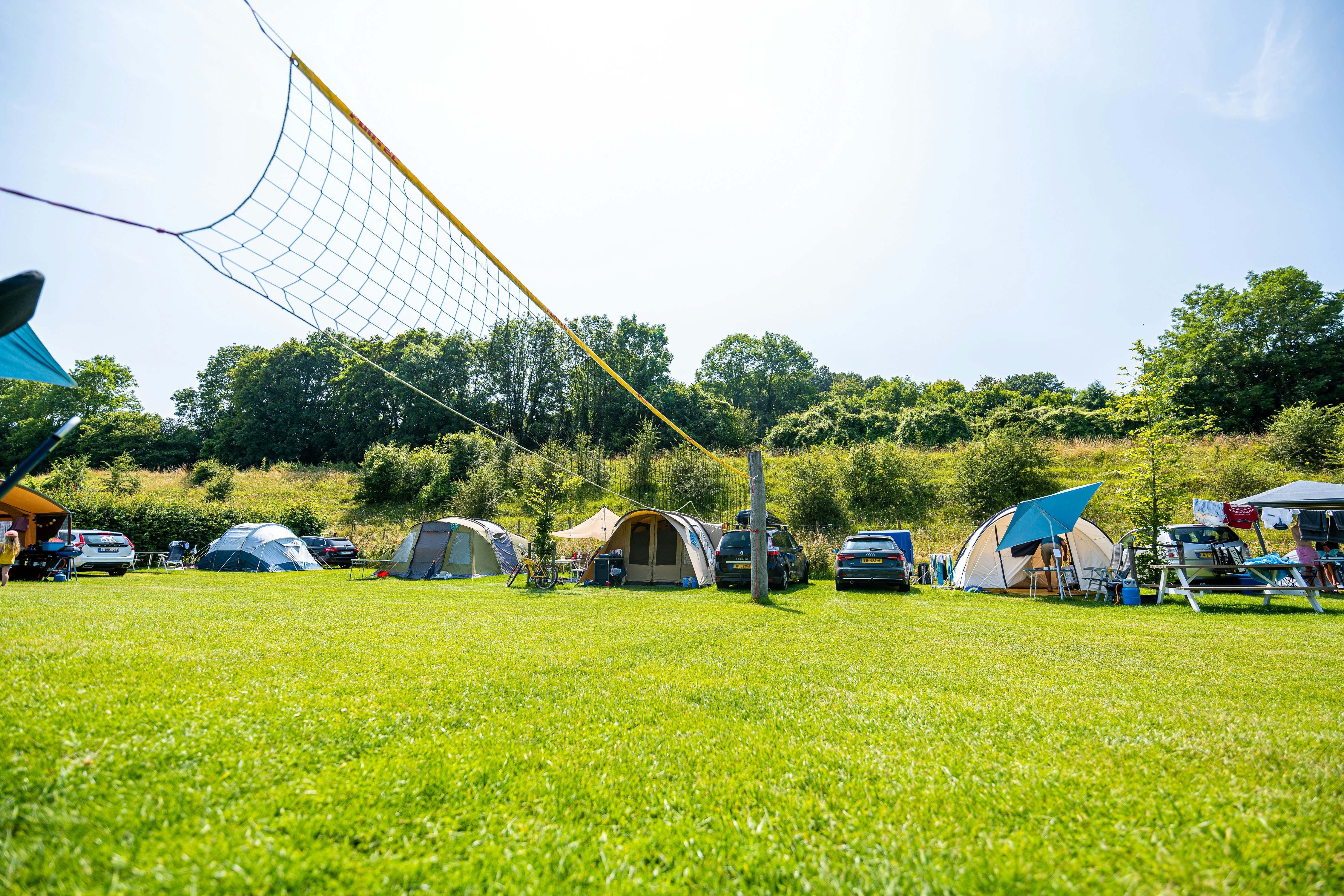 Camping Vinkenhof Keutenberg - Volleyballfeld auf dem Campingplatz