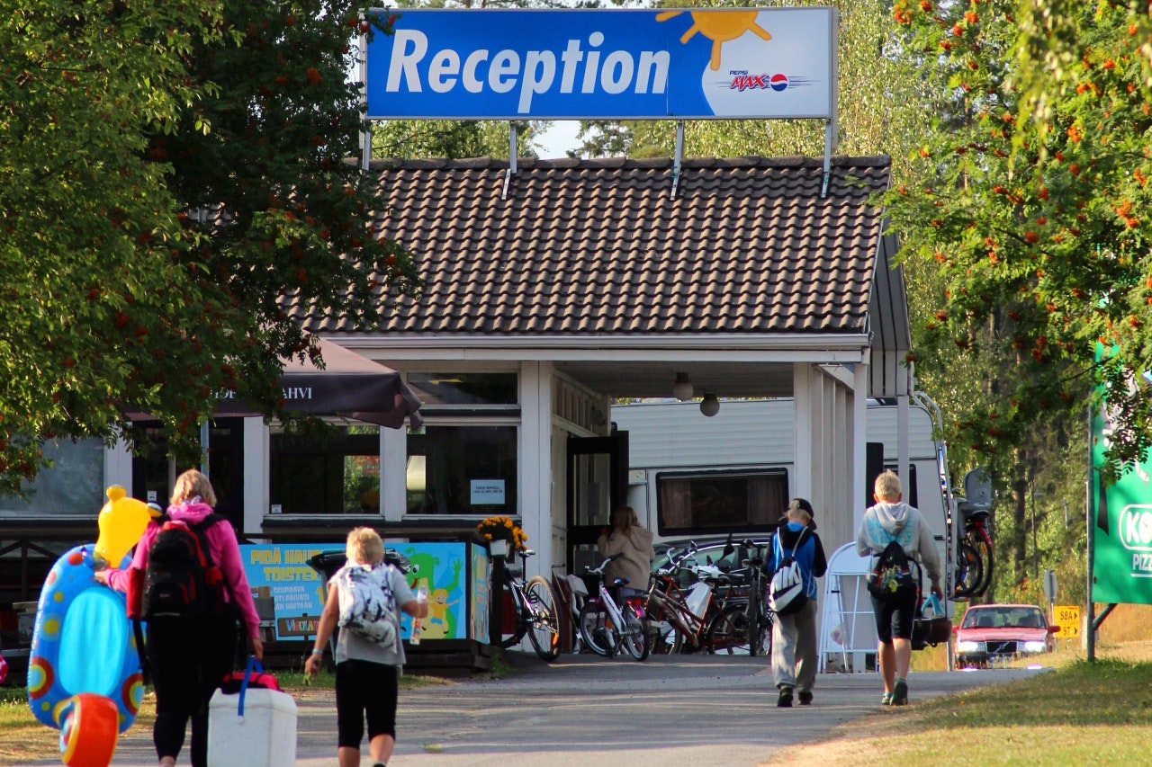 Camping Visulahti - Campingplatz Rezeption