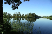 Camping Vittsjö - Blick auf den See