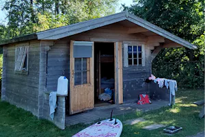 Camping Vlietland - Mobilheimhütte auf dem Campingplatz
