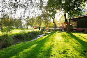Camping Wagenburg - Gebäude auf dem Campingplatz