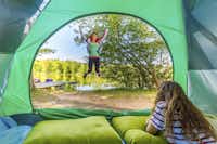 Camping Waldsee - Gäste auf dem Zeltplatz direkt am See