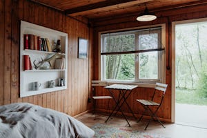 Wildwood Camping Harz - Innenansicht einer Hütte