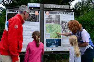 Camping Troisvierges - Wanderungkarte