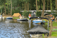 Camping Wedderbergen - Campingplatz am Weddermeer mit Möglichkeiten zum Angeln und Bootfahren