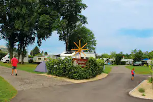 Camping Weinland - Vorderer Bereich vom Campingplatz