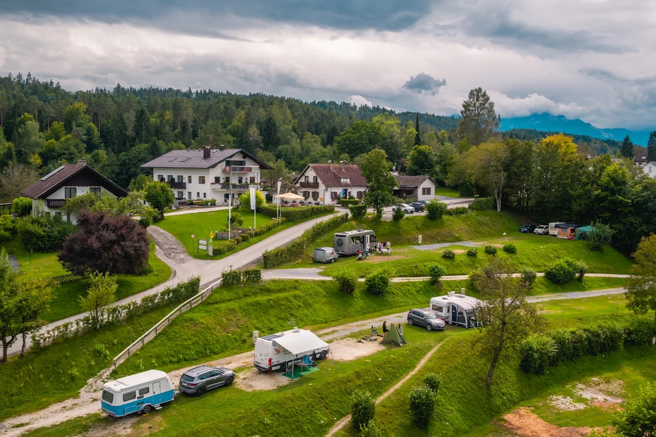 EuroParcs Wörthersee - Campingplatz aus der Vogelperspektive
