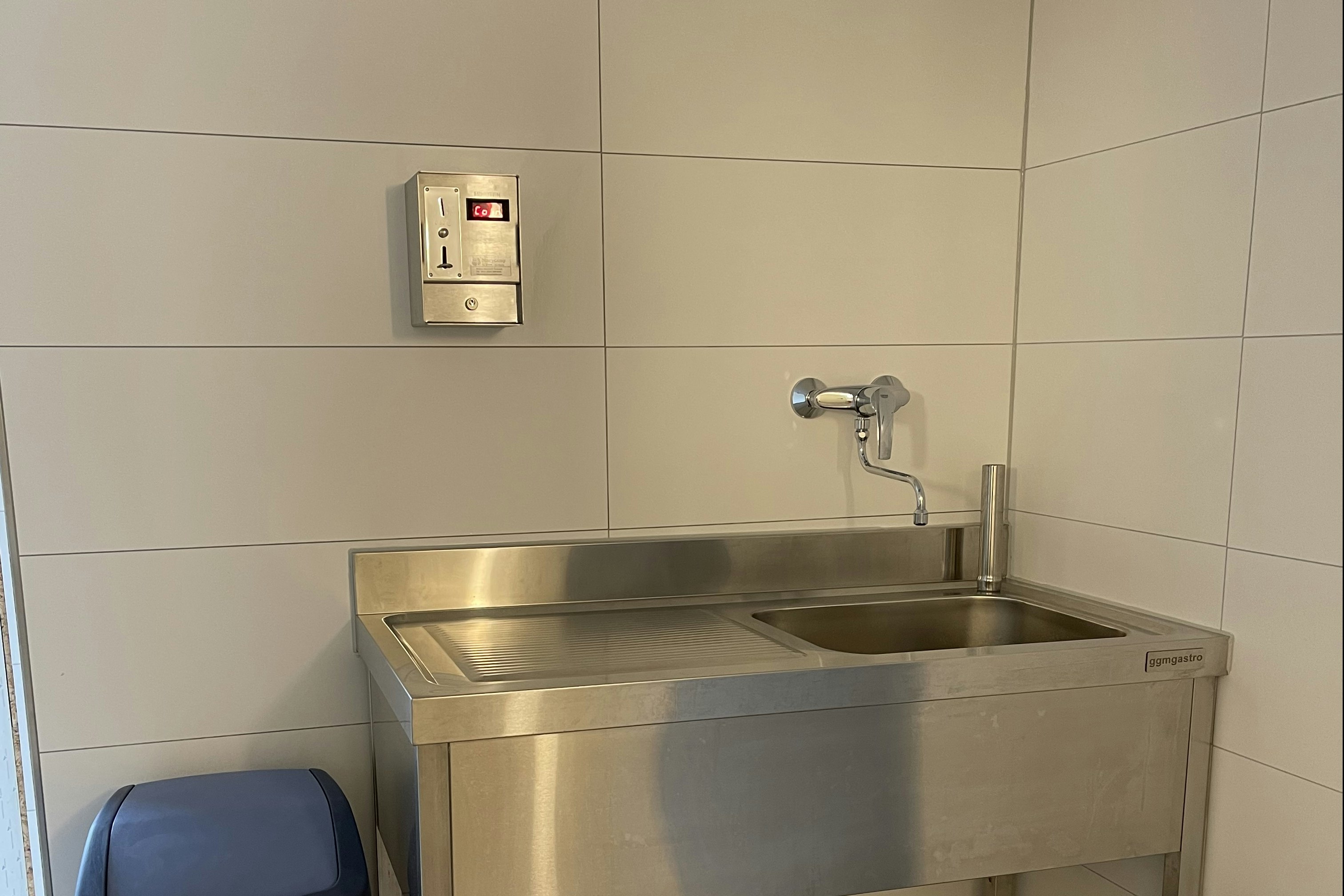 Camping Welgelegen  - Innenansicht des Sanitärgebäudes