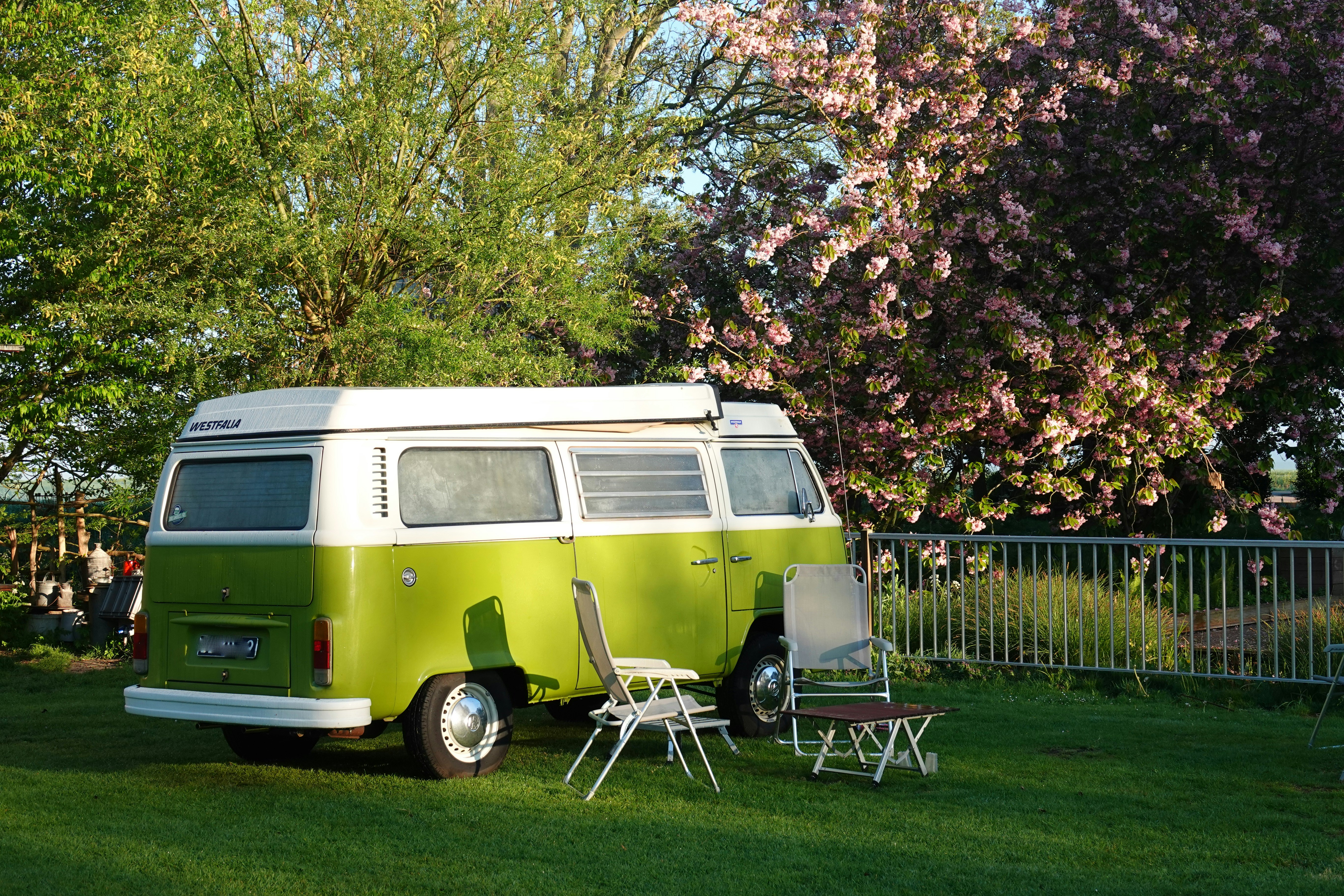 Camping Welgelegen - Stellplatz mit Blick ins Grüne