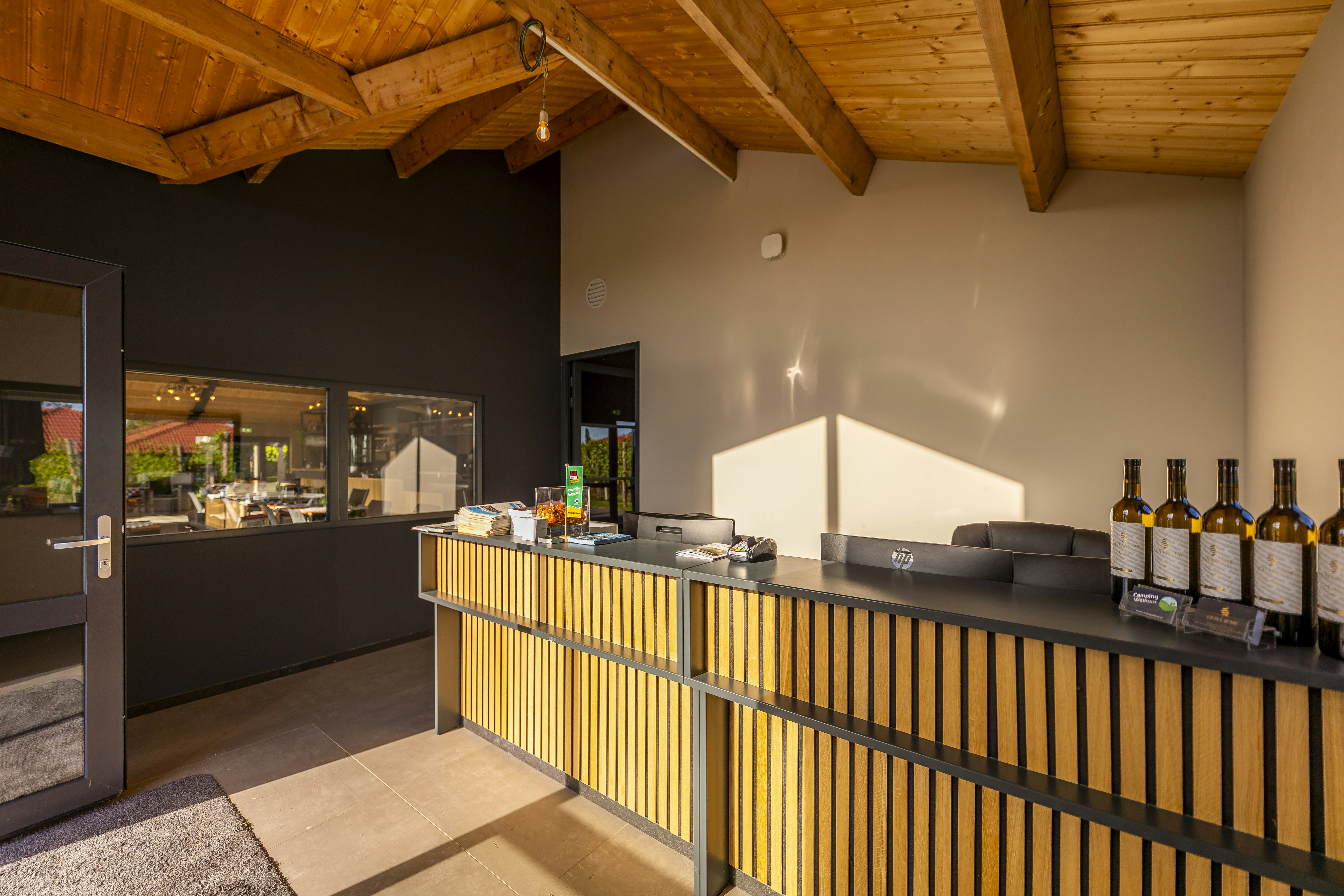 Camping Welkom - Rezeption auf dem Campingplatz