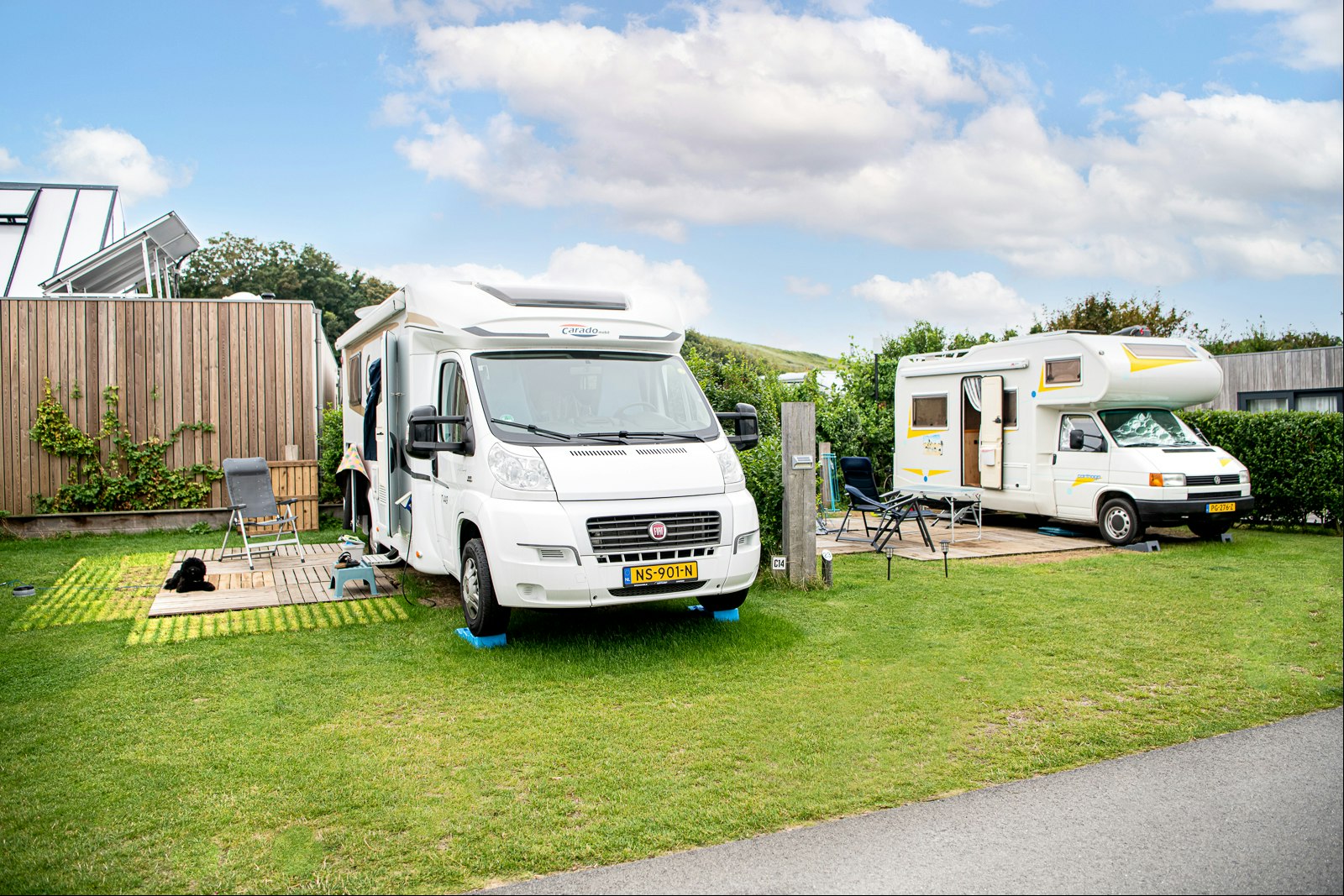 Camping Weltevreden - Standplätze auf dem Campingplatz