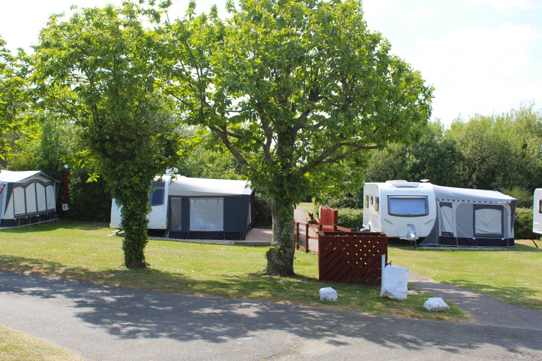 Whitemead Caravan Park  Camping Whitemead - Standplätze auf dem Campingplatz
