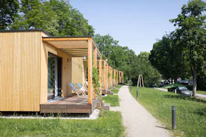 MICAMPA Wien Wienerwald - Mobilheime auf dem Campingplatz