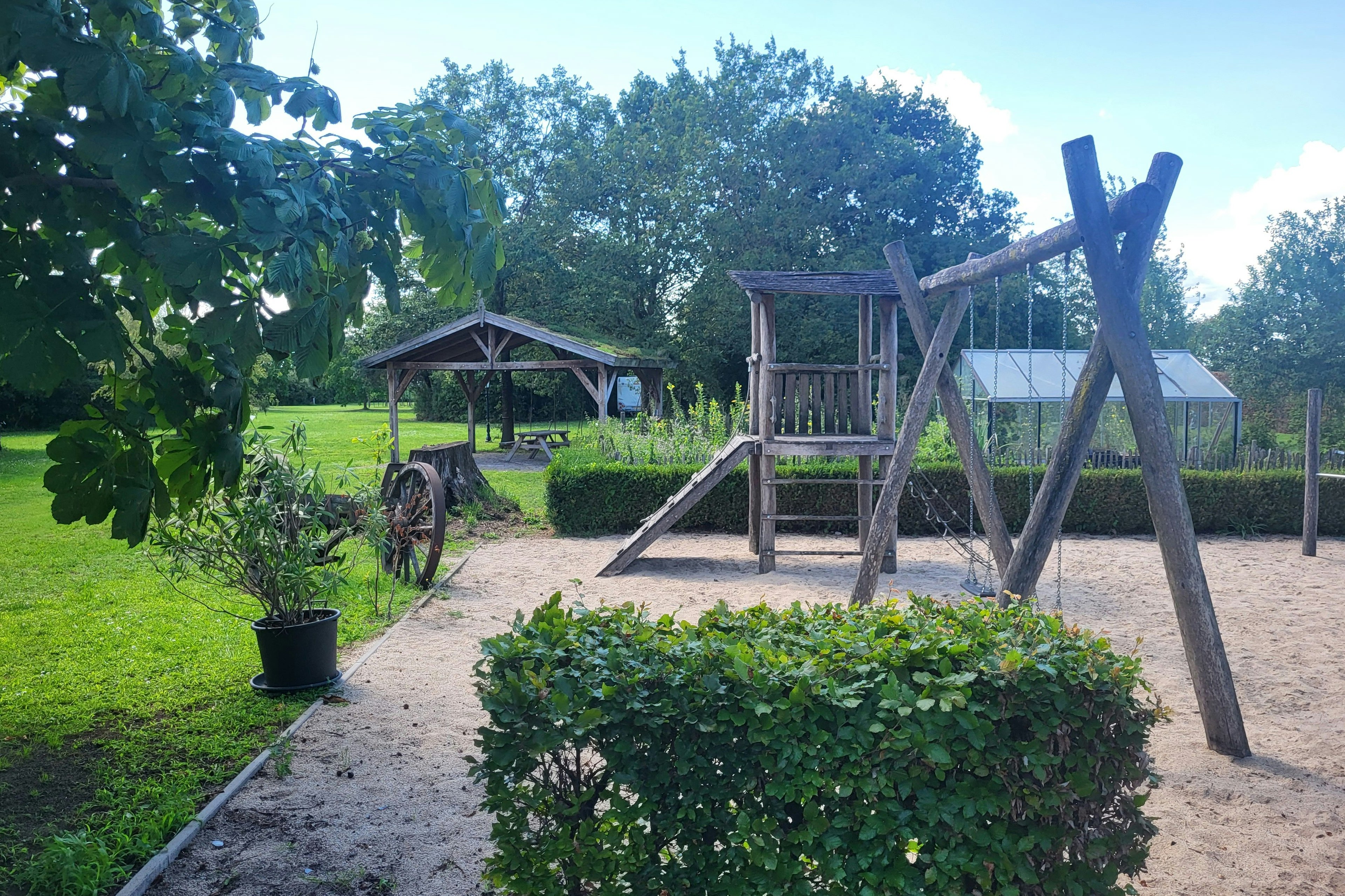 Camping Wijndomein Erve Wisselink - Spielplatz auf dem Campingplatz - Spielplatz auf dem Campingplatz
