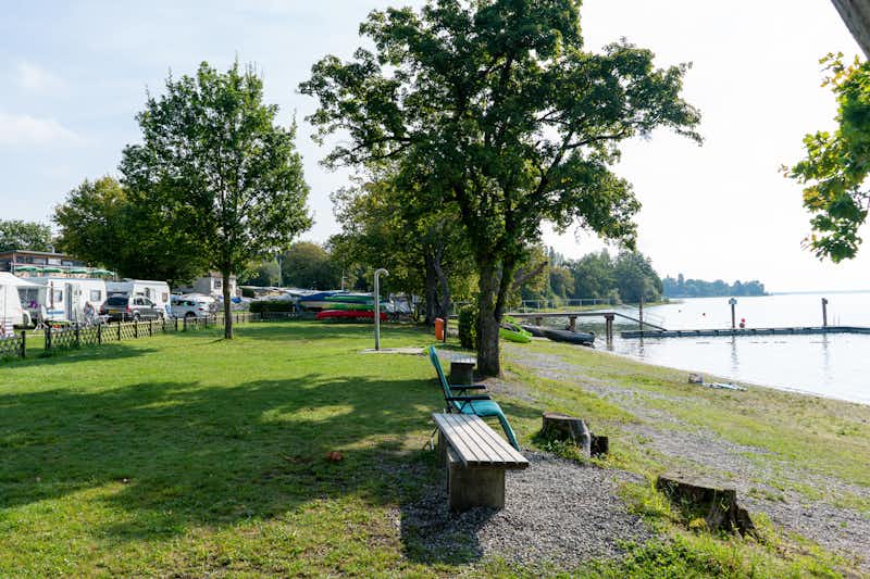 Camping Willam - Lage am See