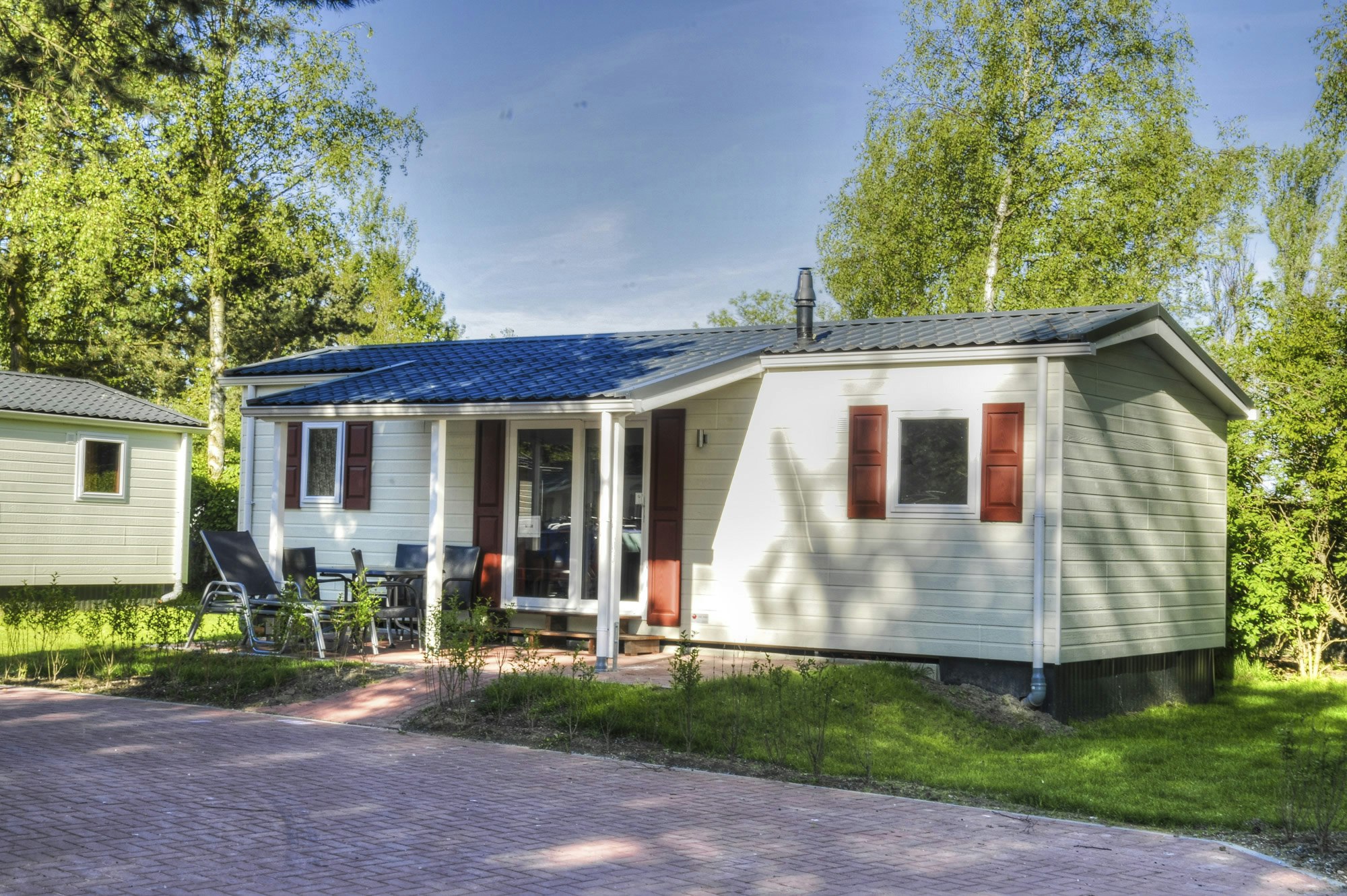 Camping Wulfener Hals  - Mobilheime auf dem Campingplatz