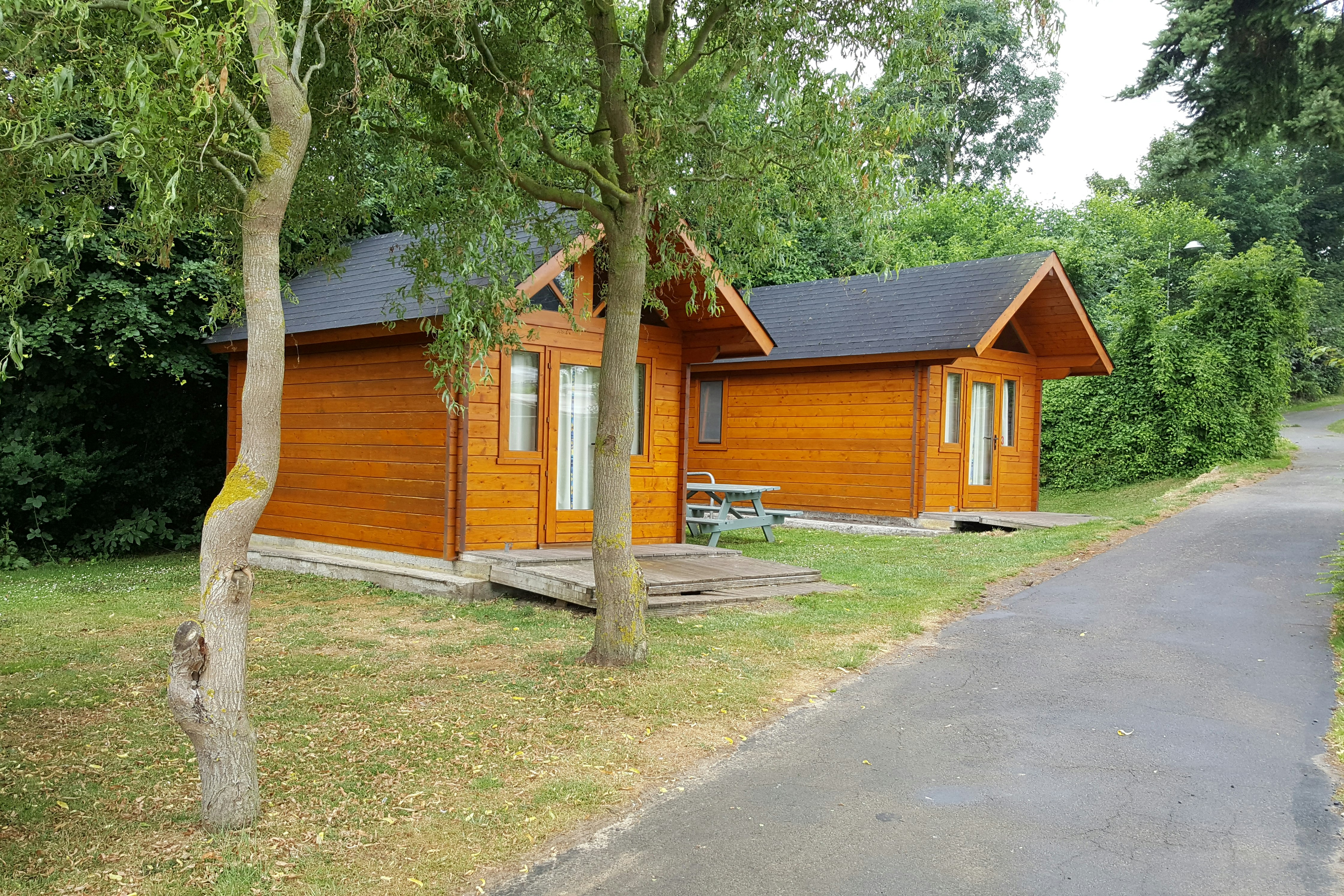 Camping Ypra  - Mobilheime auf dem Campingplatz