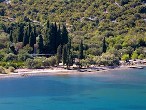 Brijesta Dubrovnik Camping Camping Zakono - Blick auf die Küste am Campingplatz