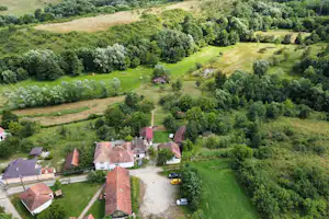 Camping Zamolxe - Campingplatz Luftaufnahme