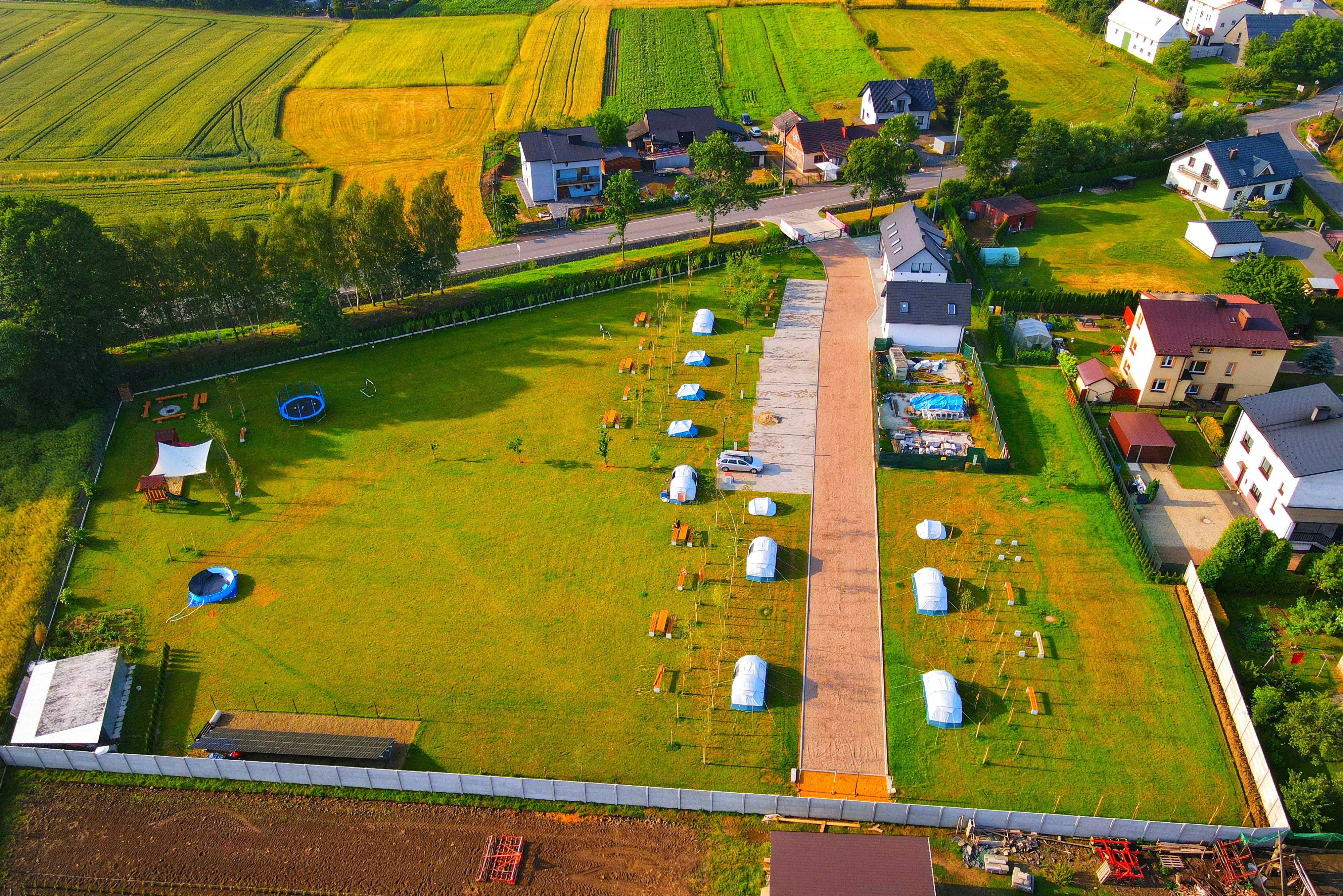 Camping Zator  - Luftaufnahme des Campingplatzes