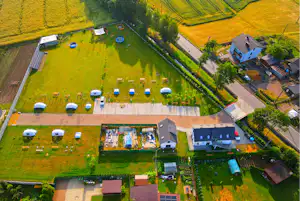 Camping Zator - Luftaufnahme des Campingplatzes