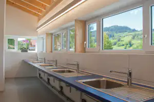 Camping Zeh am See - Spülbereich auf dem Campingplatz