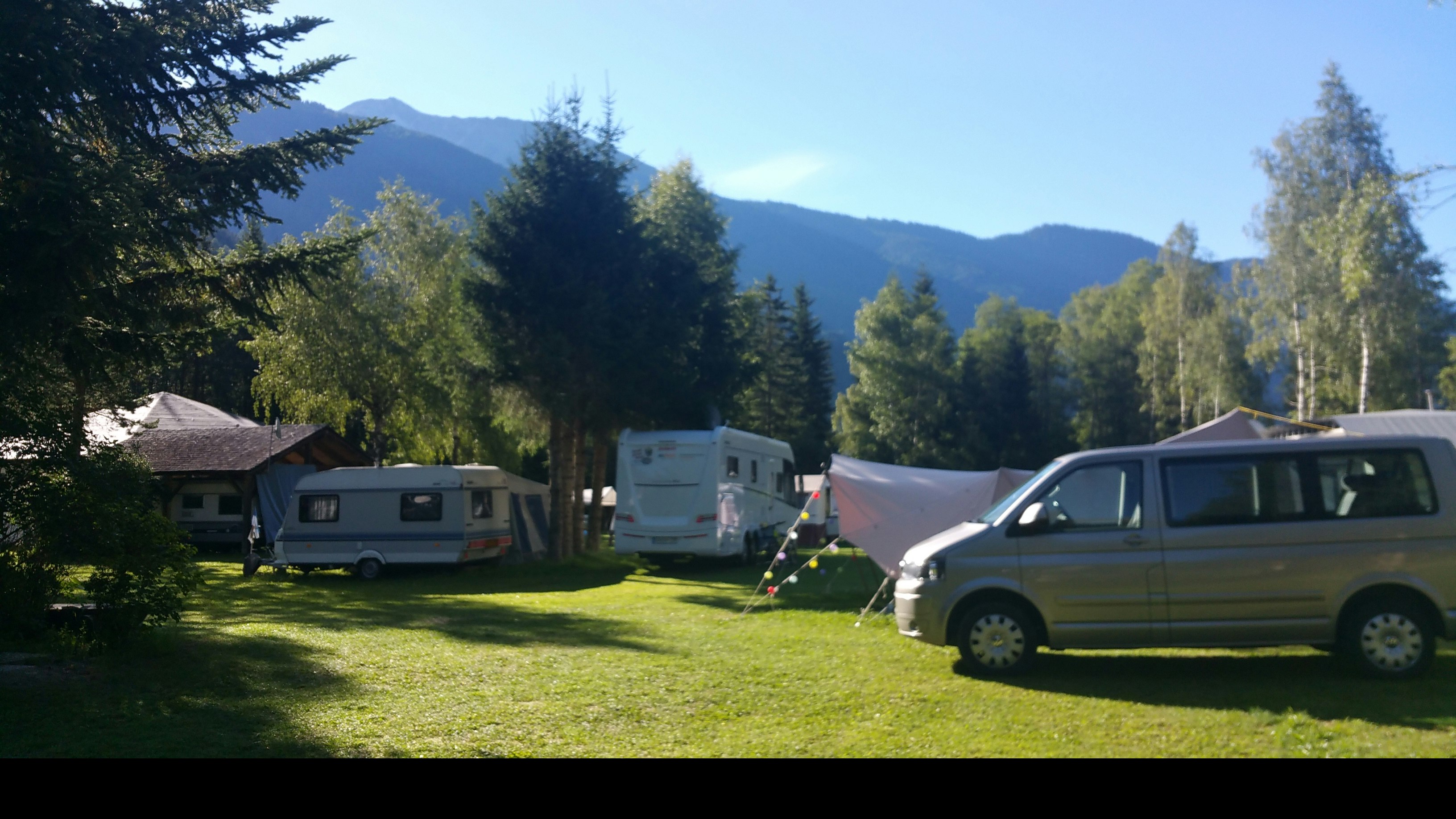 Camping Zirknitzer - Standplätze auf dem Campingplatz