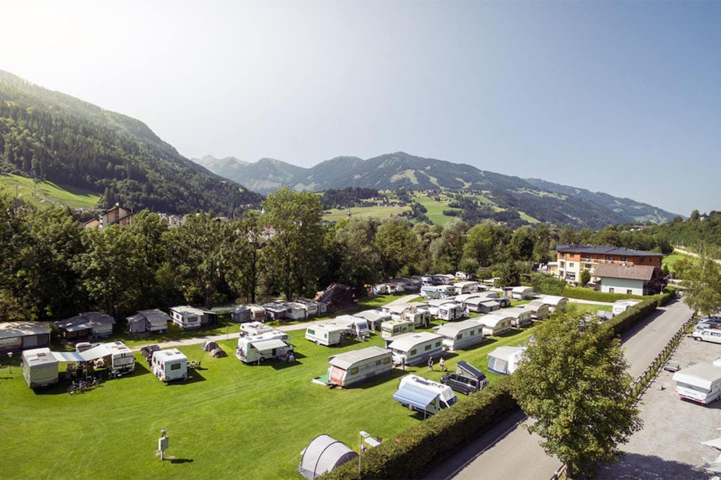 Camping Zirngast  -  Campingplatz aus der Vogelperspektive