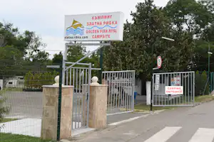 Camping Zlatna Ribka - Campingplatz Eingang