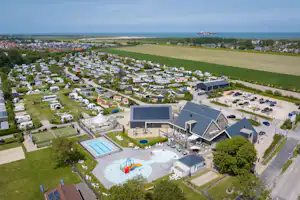 Camping Zonneweelde - Luftaufnahme des Campingplatzes
