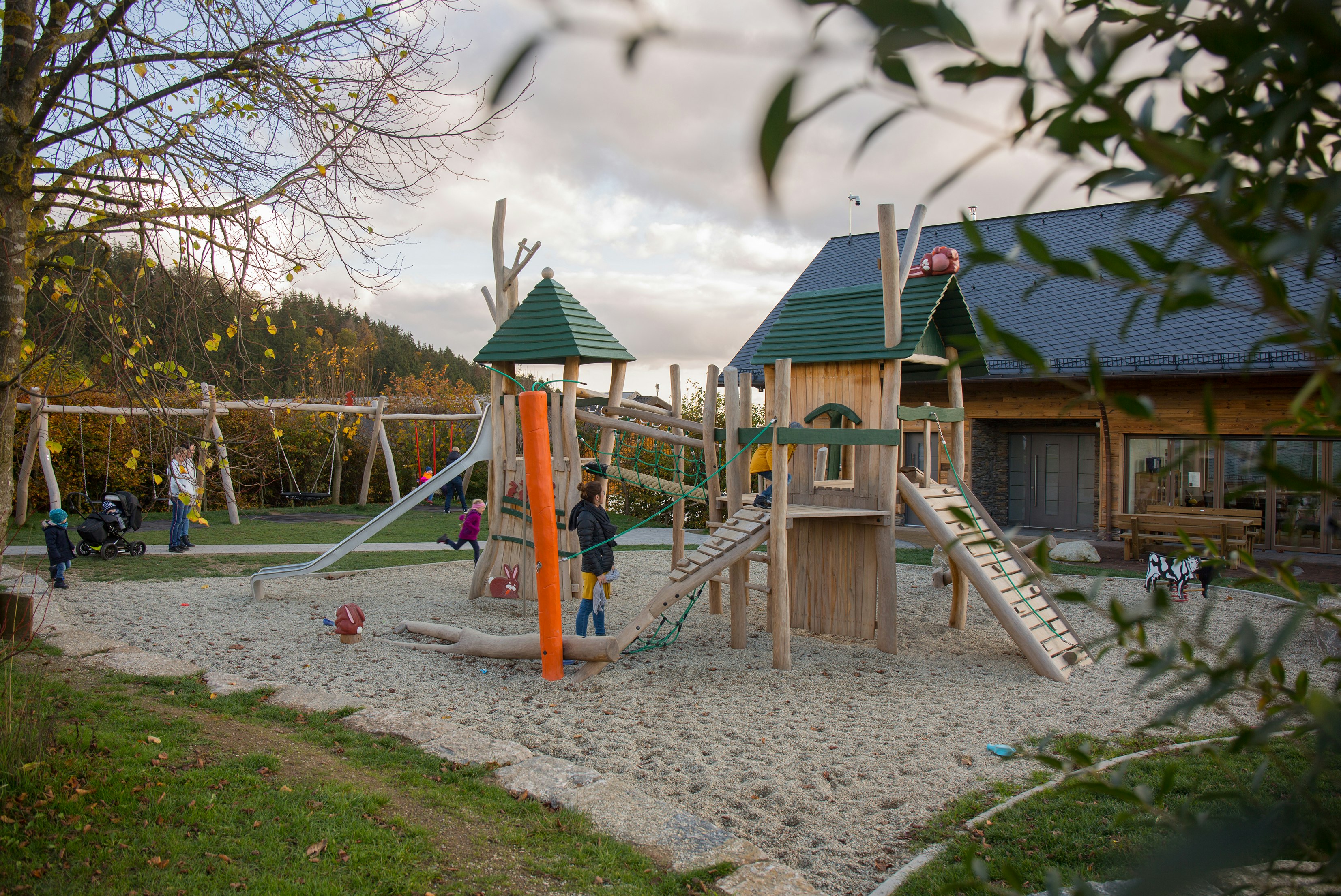 Camping Zur Hasenkammer  - Kinderspielplatz auf dem Campingplatz