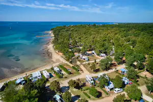 Camping Finida - Campingplatz aus der Vogelperspektive