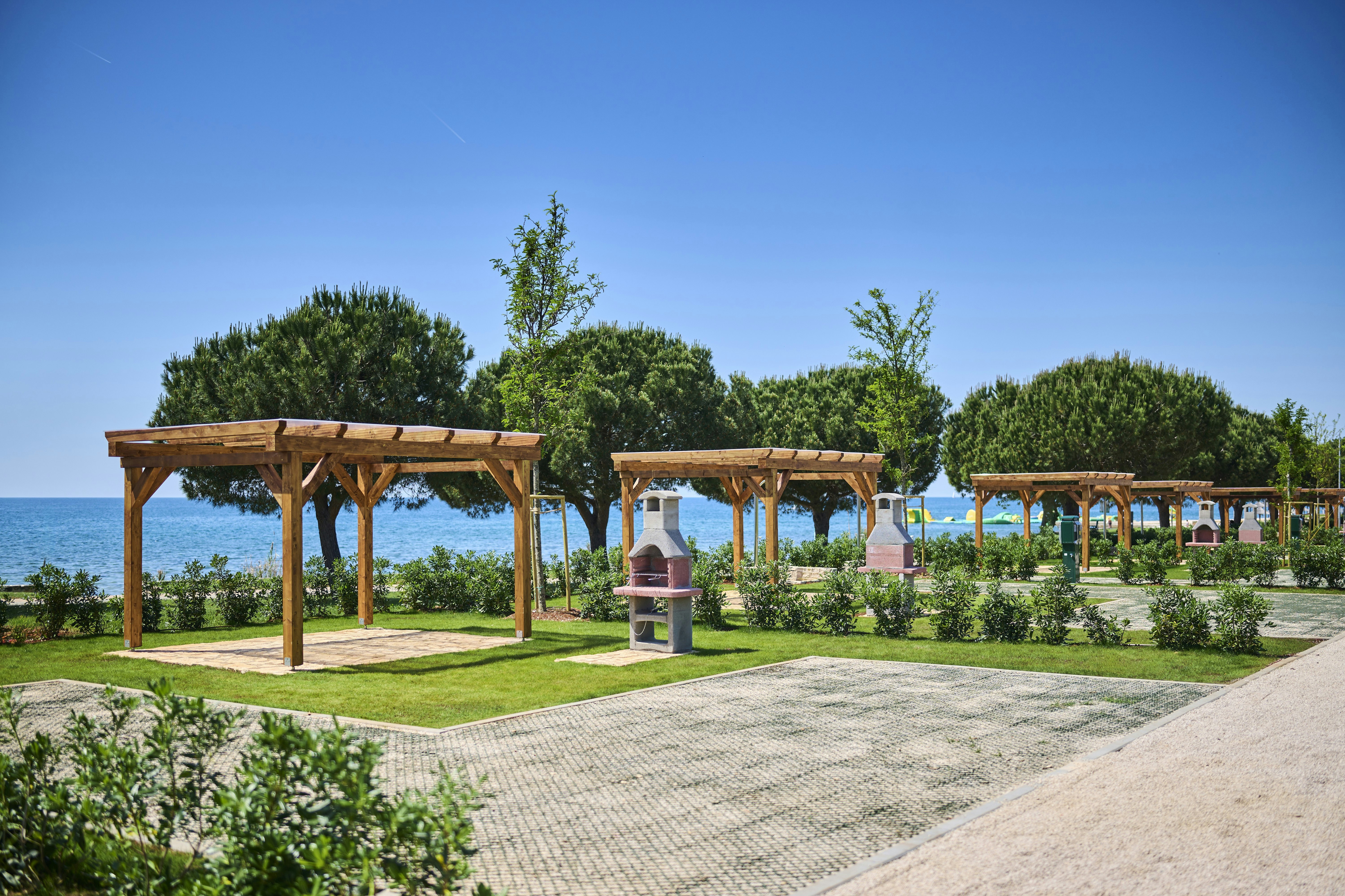 Camping Park Umag - Standplätze auf dem Campingplatz