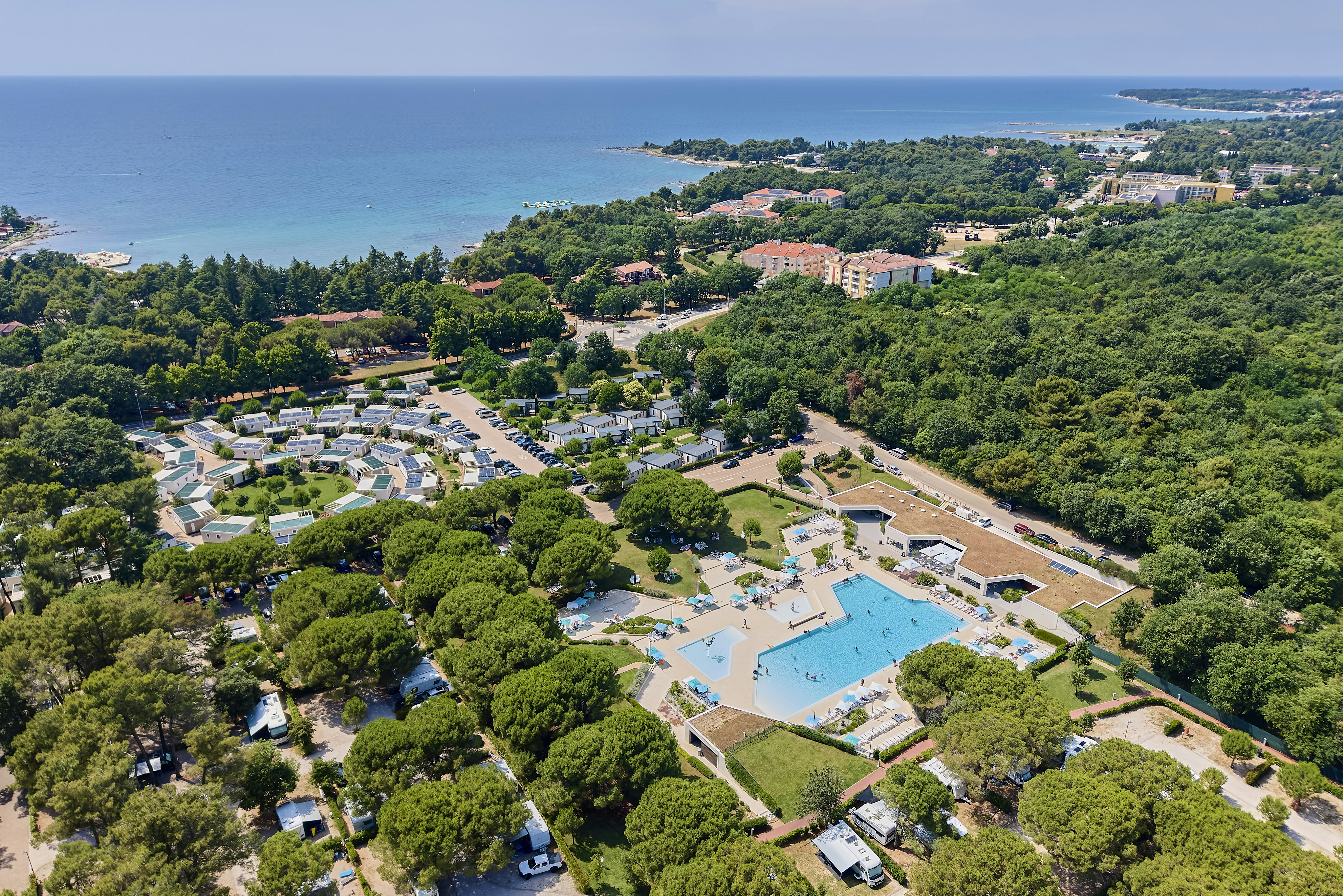 Camping Stella Maris  - Campingplatz aus der Vogelperspektive